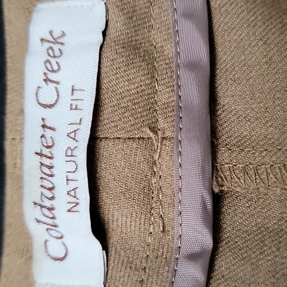 Coldwater Creek Natural Fit Trousers Size 14 EUC - Picture 10 of 10